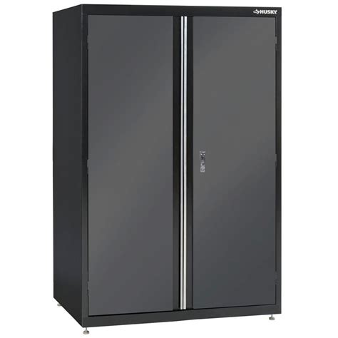 husky welded steel floor cabinet garage storage|husky free standing garage cabinets.